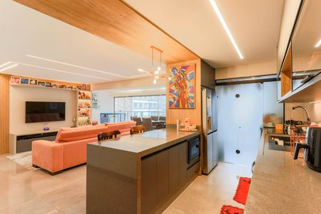 Apartamento à venda com 125m², 3 quartos e 2 vagasCozinha