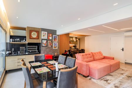 Apartamento à venda com 125m², 3 quartos e 2 vagasVaranda Gourmet