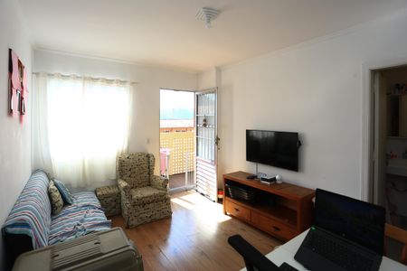 Sala de apartamento para alugar com 2 quartos, 46m² em Parque das Cigarreiras, Taboão da Serra