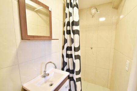 Banheiro de kitnet/studio para alugar com 1 quarto, 20m² em Jardim Vila Mariana, São Paulo