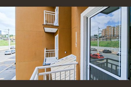 Varanda da Sala de apartamento para alugar com 2 quartos, 37m² em Vila Alzira, Guarulhos