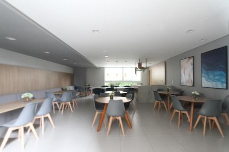 Apartamento à venda com 38m², 2 quartos e 1 vagaÁrea comum - Salão de festas