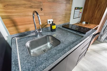 Studio para alugar com 28m², 1 quarto e sem vagaCozinha