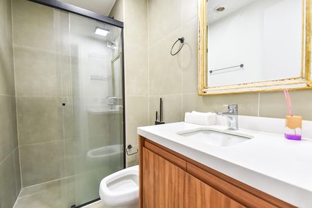 Studio para alugar com 28m², 1 quarto e sem vagaBanheiro