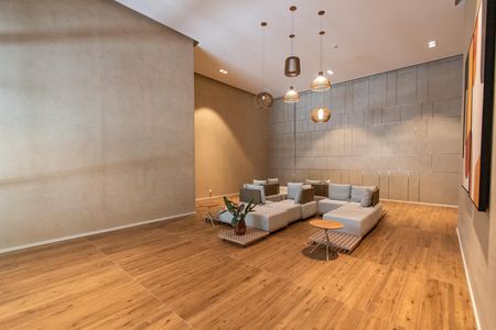 Studio para alugar com 28m², 1 quarto e sem vagaHall social