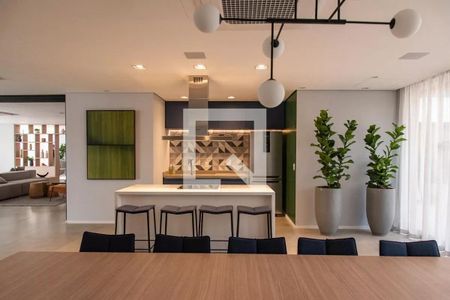 Studio para alugar com 28m², 1 quarto e sem vagaEspaço gourmet