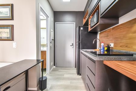 Studio para alugar com 28m², 1 quarto e sem vagaCozinha