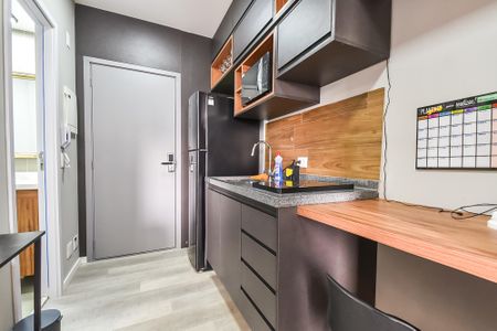 Studio para alugar com 28m², 1 quarto e sem vagaCozinha