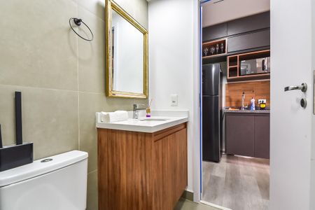 Studio para alugar com 28m², 1 quarto e sem vagaBanheiro