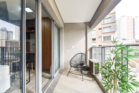 Varanda de kitnet/studio para alugar com 1 quarto, 28m² em Vila Mariana, São Paulo