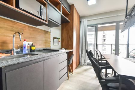 Studio para alugar com 28m², 1 quarto e sem vagaCozinha