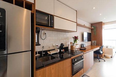 Studio de kitnet/studio para alugar com 1 quarto, 27m² em Pompeia, São Paulo