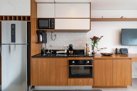 Studio de kitnet/studio para alugar com 1 quarto, 27m² em Pompeia, São Paulo