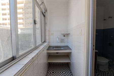 Studio à venda com 25m², 1 quarto e sem vagaCozinha