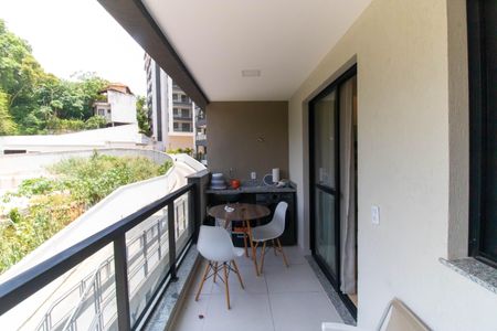 Varanda da Sala de apartamento à venda com 1 quarto, 38m² em Ingá, Niterói