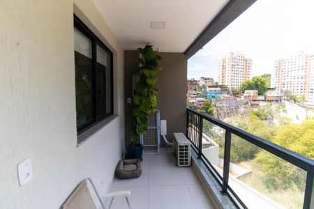 Varanda da Sala de apartamento à venda com 1 quarto, 38m² em Ingá, Niterói