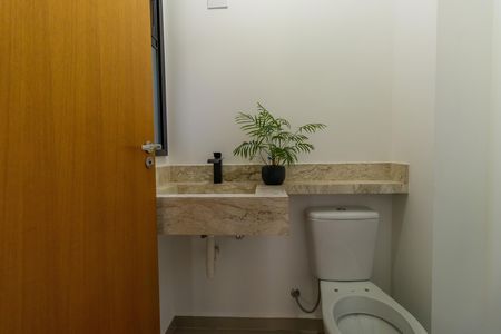 Casa de condomínio para alugar com 135m², 3 quartos e 2 vagasLavabo