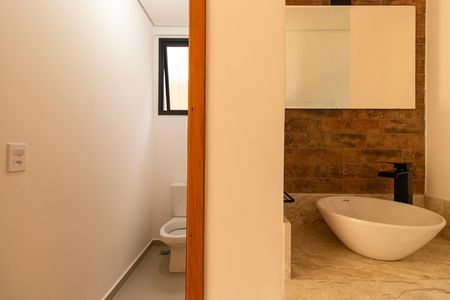 Casa de condomínio para alugar com 135m², 3 quartos e 2 vagasArea do Banheiro de serviço