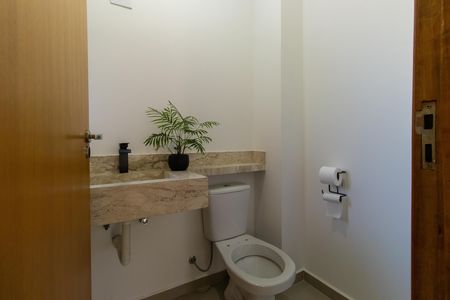Casa de condomínio para alugar com 135m², 3 quartos e 2 vagasLavabo