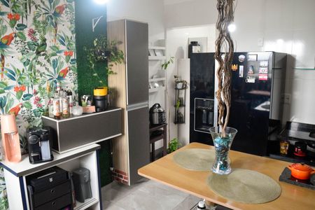 Sala/Cozinha de apartamento à venda com 2 quartos, 38m² em Chácara Seis de Outubro, São Paulo
