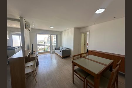 Sala de apartamento para alugar com 1 quarto, 55m² em Alphaville Industrial, Barueri