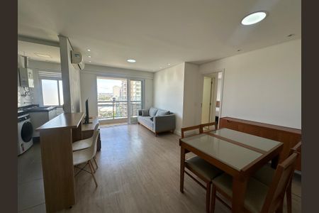 Sala de apartamento para alugar com 1 quarto, 55m² em Alphaville Industrial, Barueri
