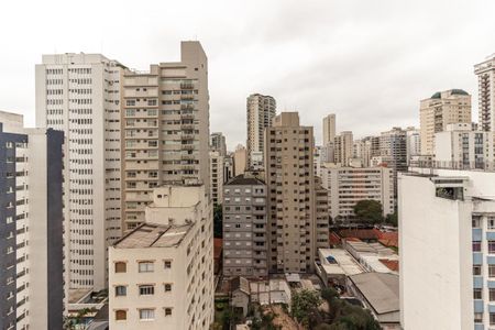 Vista do Quarto de apartamento para alugar com 1 quarto, 35m² em Santa Cecilia, São Paulo