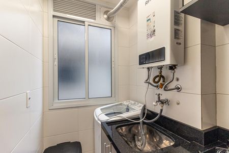 Área de Serviço de apartamento para alugar com 1 quarto, 35m² em Santa Cecilia, São Paulo