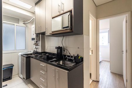 Cozinha de apartamento para alugar com 1 quarto, 35m² em Santa Cecilia, São Paulo