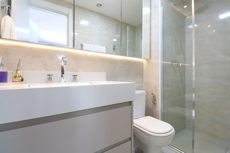 Apartamento à venda com 69m², 2 quartos e 1 vagaBanheiro da Suíte