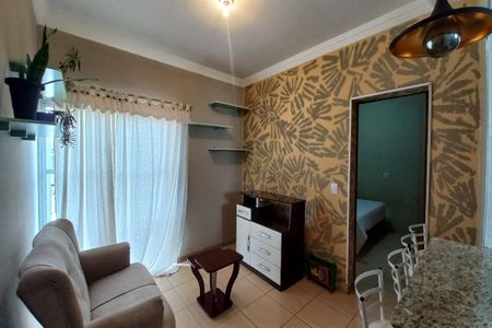 Sala  de apartamento para alugar com 1 quarto, 54m² em Centro, Campinas