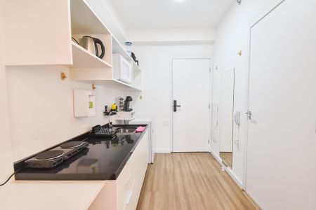 Studio à venda com 29m², 1 quarto e sem vagaCozinha