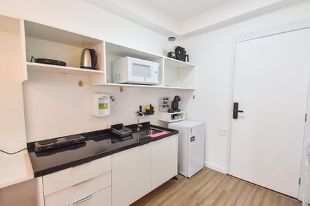 Studio à venda com 29m², 1 quarto e sem vagaCozinha