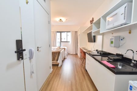 Studio à venda com 29m², 1 quarto e sem vagaCozinha