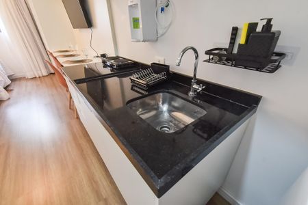 Studio à venda com 29m², 1 quarto e sem vagaCozinha
