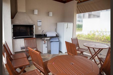 Apartamento à venda com 55m², 2 quartos e 1 vagaChurrasqueira