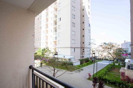 Varanda da Sala de apartamento à venda com 2 quartos, 55m² em Conceição, Diadema