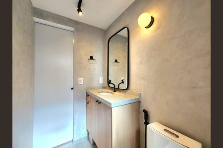 Apartamento à venda com 27m², 1 quarto e sem vaga Apartamento à venda com 27m², 1 quarto e sem vagaBanheiro