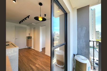 Apartamento à venda com 27m², 1 quarto e sem vaga Apartamento à venda com 27m², 1 quarto e sem vagaVaranda