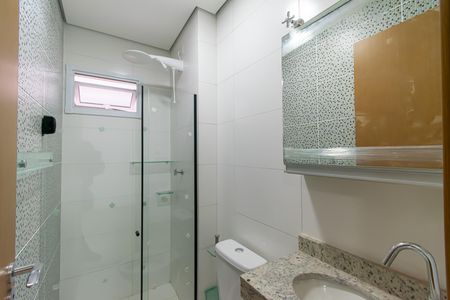 Banheiro de kitnet/studio à venda com 1 quarto, 32m² em Vila Lucia, São Paulo