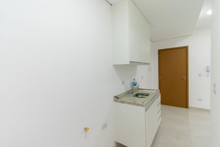 Studio para alugar com 32m², 1 quarto e sem vaga Studio para alugar com 32m², 1 quarto e sem vagaCozinha e Área de Serviço