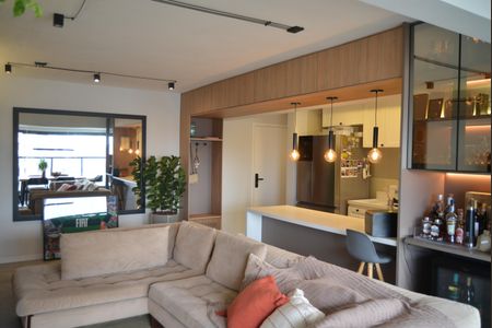 Sala de apartamento à venda com 2 quartos, 87m² em Jardim Bela Vista, Santo André