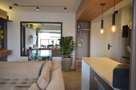 Sala de apartamento à venda com 2 quartos, 87m² em Jardim Bela Vista, Santo André