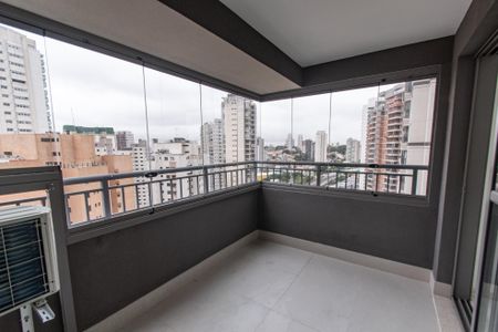 Studio para alugar com 30m², 1 quarto e sem vagaVaranda