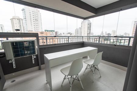 Studio para alugar com 30m², 1 quarto e sem vagaVaranda