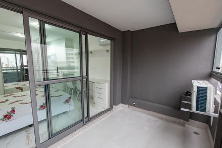 Studio para alugar com 30m², 1 quarto e sem vagaVaranda