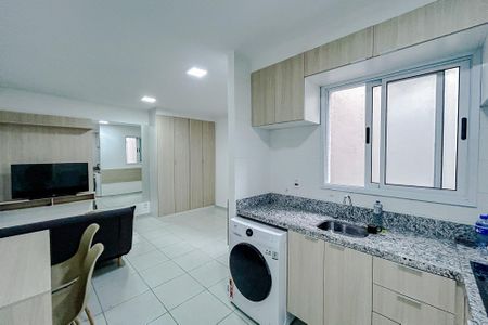 Cozinha de kitnet/studio à venda com 1 quarto, 25m² em Cidade Mãe do Céu, São Paulo