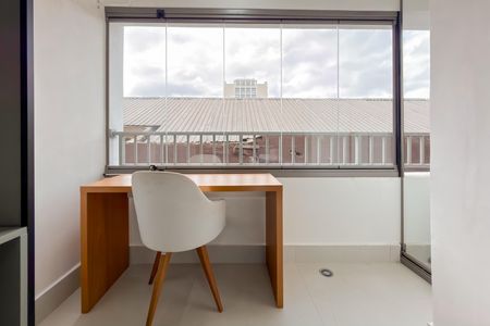 Varanda do Studio de kitnet/studio à venda com 1 quarto, 23m² em Vila Mariana, São Paulo