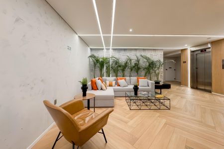 Studio à venda com 23m², 1 quarto e sem vagaHall social