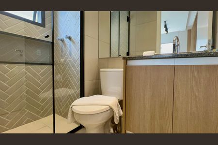 Studio à venda com 26m², 1 quarto e sem vaga Studio à venda com 26m², 1 quarto e sem vagaBanheiro da Suíte